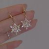 Christmas Vintage Style Simple Solid Color Earrings